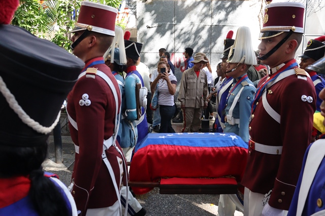 Restos mortales del G/B Domingo Antonio Sifontes ya reposan en el Panteón Nacional