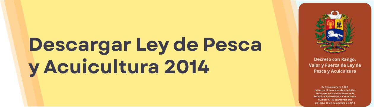 LEY DE PESCA Y ACUICULTURA 2014
